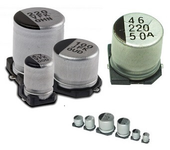 Electrolytic SMD capacitors